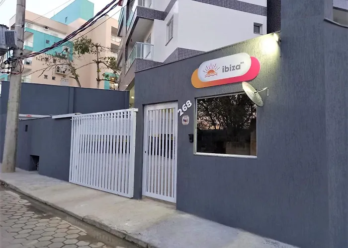 Apartamento Recanto Praia Grande - Mar, Ar, Churrasqueira, Piscina e Sauna